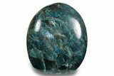 Free-Standing, Polished Blue Apatite - Madagascar #260958-1